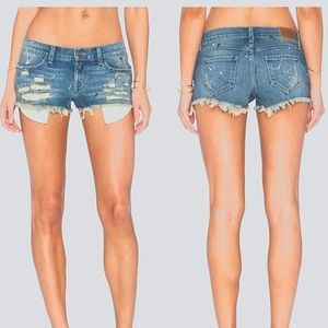 Wildfox BONFIRE shorts size 28